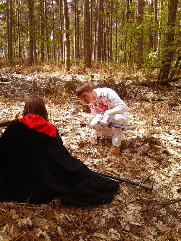 What happens if I poke the meditating Elf